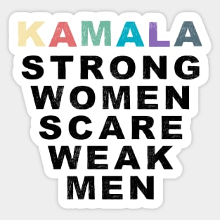 Kamala Strong American Women Leader The Future is Female Girl Power Sticker